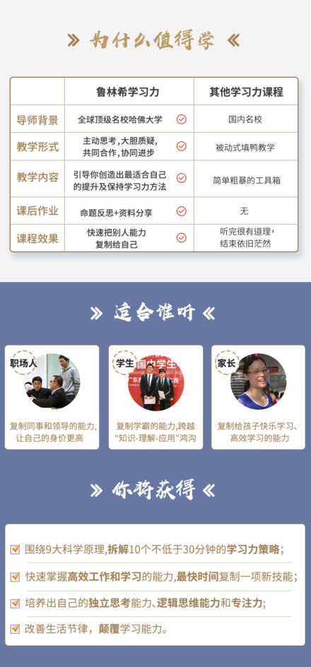 《哈佛学习力》10节课复制出你想要的能力